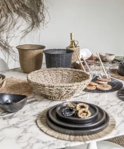 Bazar Bizar Assiette En Terracotta Grande Noire -Chef&Sommelier-boutique assiette en terracotta grande noire 3