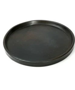 Bazar Bizar Assiette Moyenne En Terracotta Noire