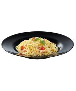 Luminarc Assiette Pasta Noire D28,5cm -Chef&Sommelier-boutique assiette pasta noire d28 5cm 2
