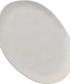 Kare Design Assiette Plate En Céramique Grise D26 - Lot De 4 -Chef&Sommelier-boutique assiette plate en ceramique grise d26 lot de 4 3