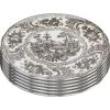Kare Design Assiette Plate En Céramique Grise D27 - Lot De 6 -Chef&Sommelier-boutique assiette plate en ceramique grise d27 lot de 6