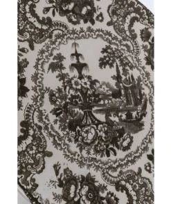 Kare Design Assiette Plate En Céramique Grise D27 - Lot De 6 -Chef&Sommelier-boutique assiette plate en ceramique grise d27 lot de 6 2