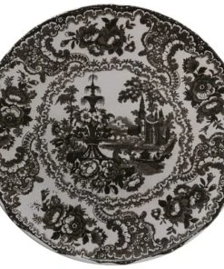 Kare Design Assiette Plate En Céramique Grise D27 - Lot De 6 -Chef&Sommelier-boutique assiette plate en ceramique grise d27 lot de 6 3