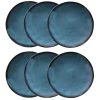 Maisons Du Monde Assiette Plate En Faïence Bleue - Lot De 6 -Chef&Sommelier-boutique assiette plate en faience bleue 1000 0 14 174182 11