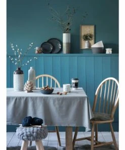 Maisons Du Monde Assiette Plate En Faïence Bleue - Lot De 6 -Chef&Sommelier-boutique assiette plate en faience bleue 1000 0 14 174182 7