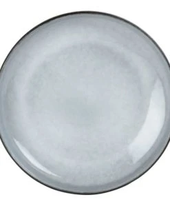 Maisons Du Monde Assiette Plate En Faïence Grise - Lot De 6 -Chef&Sommelier-boutique assiette plate en faience grise 1000 6 29 201626 1