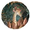 Maisons Du Monde Assiette Plate En Faïence Multicolore Motif Tropical Et Girafe - Lot De 6 -Chef&Sommelier-boutique assiette plate en faience multicolore motif tropical et girafe 1000 12 17 217850 1