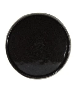 Sibo Homeconcept Assiette Plate En Grès Artisanal Brun 28 Cm - Lot De 4