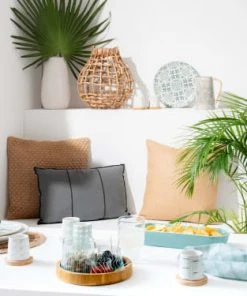 Maisons Du Monde Assiette Plate En Grès Blanc à Motifs Bleus Et Gris - Lot De 6 -Chef&Sommelier-boutique assiette plate en gres blanc a motifs bleus et gris 1000 11 17 212766 3