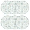 Maisons Du Monde Assiette Plate En Grès Blanc à Motifs Bleus Et Gris - Lot De 6 1 Maisons Du Monde Assiette Plate En Grès Blanc à Motifs Bleus Et Gris - Lot De 6 -Chef&Sommelier-boutique assiette plate en gres blanc a motifs bleus et gris 1000 11 17 212766 4