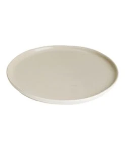 Sibo Homeconcept Assiette Plate En Grès De Table Beige 28 Cm - Lot De 6