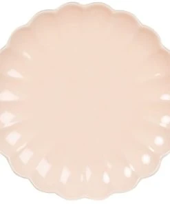Maisons Du Monde Assiette Plate En Grès Rose
