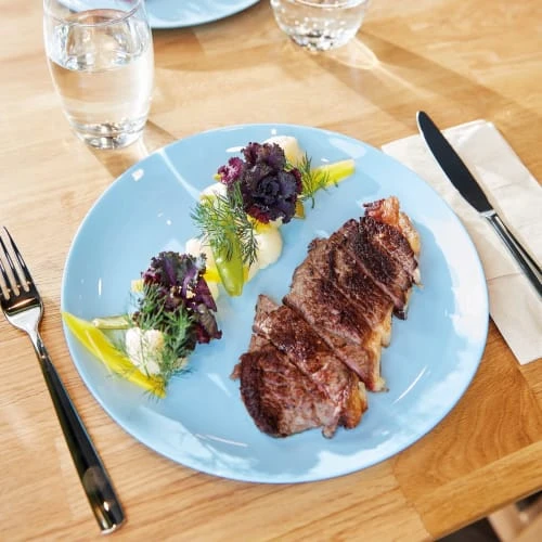 Luminarc Assiette Plate En Opale Bleu D27cm 5 Luminarc Assiette Plate En Opale Bleu D27cm – Image 3