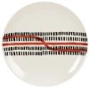 Maisons Du Monde Assiette Plate En Porcelaine Blanche Motifs Graphiques Noirs Et Rouges - Lot De 6 -Chef&Sommelier-boutique assiette plate en porcelaine blanche motifs graphiques noirs et rouges 1000 5 12 231375 1