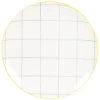 Maisons Du Monde Assiette Plate En Porcelaine Motifs à Carreaux Verts - Lot De 6 -Chef&Sommelier-boutique assiette plate en porcelaine motifs a carreaux verts 1000 3 10 231373 1
