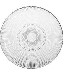 Wadiga Assiette Plate En Verre D27cm