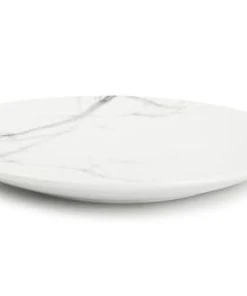 Salt & Pepper Assiette Plate Marbre Ø 19cm - Set De 4 -Chef&Sommelier-boutique assiette plate marbre oe 19cm set de 4 2