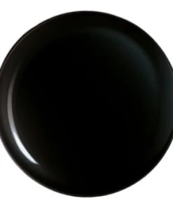 Luminarc Assiette Plate Noire D27cm -Chef&Sommelier-boutique assiette plate noire d27cm diwali
