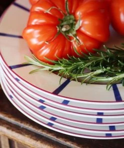 Maison Jean-Vier Assiette Plate Porcelaine Blanc 26,50 Cm -Chef&Sommelier-boutique assiette plate porcelaine blanc 26 50 cm 1