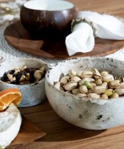 Bazar Bizar Assiette Ronde Moyenne En Bois De Teck -Chef&Sommelier-boutique assiette ronde moyenne en bois de teck 2