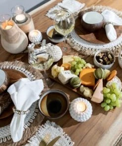 Bazar Bizar Assiette Ronde Moyenne En Bois De Teck -Chef&Sommelier-boutique assiette ronde moyenne en bois de teck 3