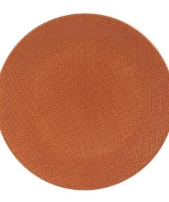 Table Passion Assiette Terra 31 Cm En Grès Orange