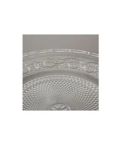 Wadiga Assiette Transparente En Verre D30cm -Chef&Sommelier-boutique assiette transparente en verre d30cm 3