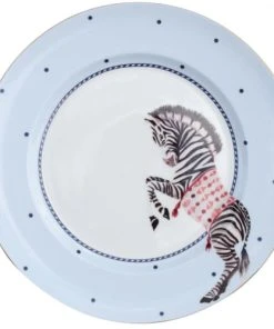 Yvonne Ellen Assiettes Animaux En Porcelaine D27cm - Lot De 4 -Chef&Sommelier-boutique assiettes animaux en porcelaine d27cm lot de 4 4