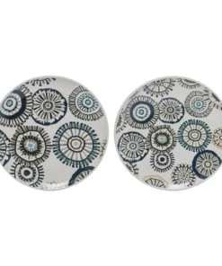 Sia Deco Assiettes Candy Rondes - Lot De 2