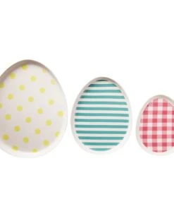 Sia Deco Assiettes En Forme D'oeufs Paques