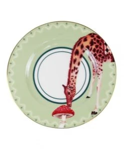 Yvonne Ellen Assiettes En Porcelaine Animaux D16cm - Lot De 4 -Chef&Sommelier-boutique assiettes en porcelaine animaux d16cm lot de 4 4