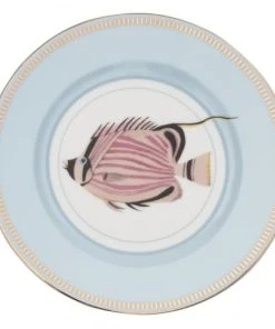 Yvonne Ellen Assiettes En Porcelaine Animaux Marins D20cm - Lot De 4 -Chef&Sommelier-boutique assiettes en porcelaine animaux marins d20cm lot de 4 3