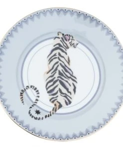 Yvonne Ellen Assiettes En Porcelaine Safari D16cm - Lot De 4 -Chef&Sommelier-boutique assiettes en porcelaine safari d16cm lot de 4 2