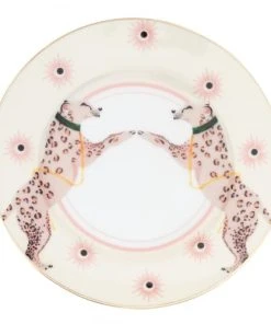 Yvonne Ellen Assiettes En Porcelaine Safari D16cm - Lot De 4 -Chef&Sommelier-boutique assiettes en porcelaine safari d16cm lot de 4 3