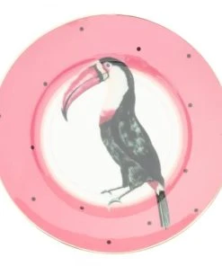 Yvonne Ellen Assiettes En Porcelaine Safari D16cm - Lot De 4 -Chef&Sommelier-boutique assiettes en porcelaine safari d16cm lot de 4 4