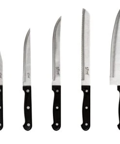 Secret De Gourmet Bloc 11 Couteaux + Aiguisoir + Ciseaux -Chef&Sommelier-boutique bloc 11 couteaux aiguisoir ciseaux 3