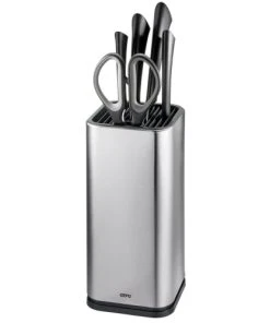 GEFU Bloc à Couteaux En Acier Inoxydable Noir