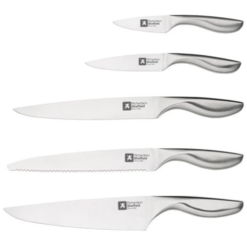 Richardson Sheffield Bloc Bamboo 5 Couteaux De Cuisine 4 Richardson Sheffield Bloc Bamboo 5 Couteaux De Cuisine – Image 2