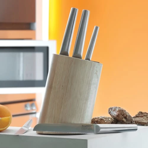 BergHOFF Bloc Couteaux En Acier 6 Pièces 5 BergHOFF Bloc Couteaux En Acier 6 Pièces – Image 3
