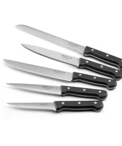 SABATIER TROMPETTE Bloc Spaghetti 5 Couteaux De Cuisine -Chef&Sommelier-boutique bloc spaghetti 5 couteaux de cuisine 2