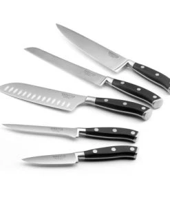 SABATIER TROMPETTE Bloc Spaghetti 5 Couteaux De Cuisine (compo AMZ) 10 SABATIER TROMPETTE Bloc Spaghetti 5 Couteaux De Cuisine (compo AMZ) -Chef&Sommelier-boutique bloc spaghetti 5 couteaux de cuisine compo amz 2