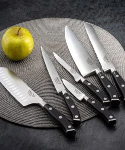 SABATIER TROMPETTE Bloc Spaghetti 5 Couteaux De Cuisine (compo AMZ) 13 SABATIER TROMPETTE Bloc Spaghetti 5 Couteaux De Cuisine (compo AMZ) -Chef&Sommelier-boutique bloc spaghetti 5 couteaux de cuisine compo amz 5