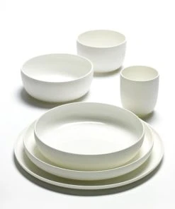 Serax Bol Saladier Blanc D20cm -Chef&Sommelier-boutique bol saladier blanc d20cm 2