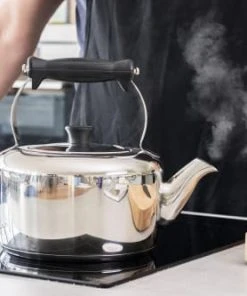 La Cafetiere Bouilloire 2L Acier Inoxydable Argenté -Chef&Sommelier-boutique bouilloire 2l acier inoxydable argente 2