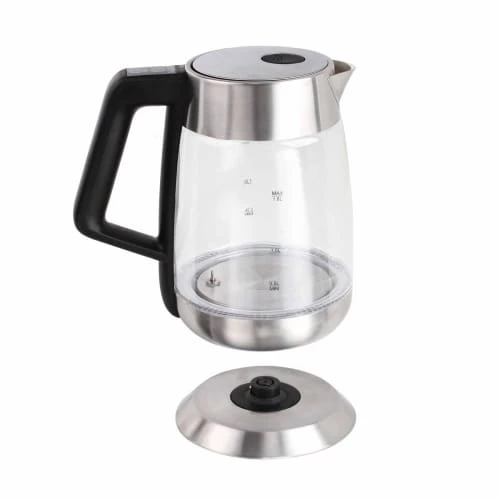 LIVOO Bouilloire à Température Variable En Verre Gris 4 LIVOO Bouilloire à Température Variable En Verre Gris – Image 2