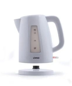 LIVOO Bouilloire Sans Fil électrique En Plastique Blanc -Chef&Sommelier-boutique bouilloire sans fil electrique en plastique blanc 3