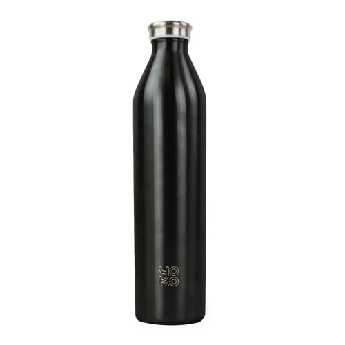Yoko Design Bouteille Isotherme 1000ml Coloris Noir Brillante 3 Yoko Design Bouteille Isotherme 1000ml Coloris Noir Brillante