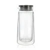 OGO Living Carafe Infuseur Double Paroi En Verre 650 Ml