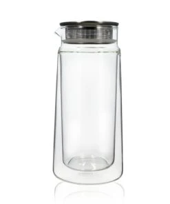 OGO Living Carafe Infuseur Double Paroi En Verre 650 Ml