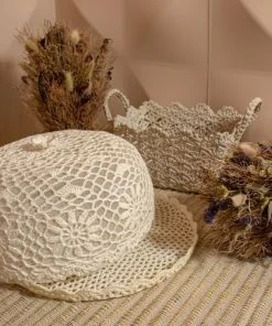 Pirouette Paris Cloche à Gâteaux En Crochet Fait Main D33cm -Chef&Sommelier-boutique cloche a gateaux en crochet fait main d33cm 1